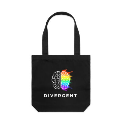 Divergent Bag (White Text) Thumbnail