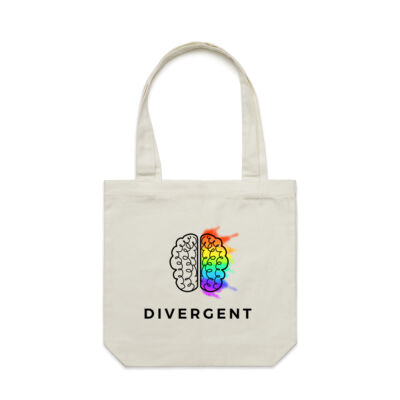 Divergent Bag (Black Text) Thumbnail