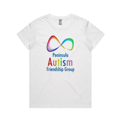 PAFG Fitted T-Shirt (Blue Text) Thumbnail